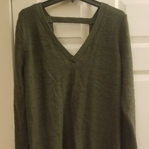 XX SOLD XX Torrid green sweater